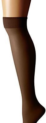 Berkshire Women’s Plus-Size Queen All Day Knee High Sandalfoot Pantyhose