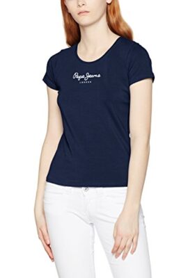 Pepe Jeans New Virginia T-Shirts & Polo Shirts Women Marine